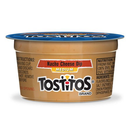 Tostitos Nacho Cheese Dip Medium 3.625 oz