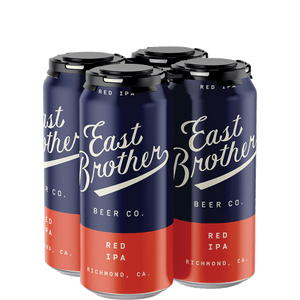 East Brother Beer Company  Red IPA 4-16 fl oz cans