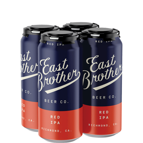 East Brother Beer Company  Red IPA 4-16 fl oz cans