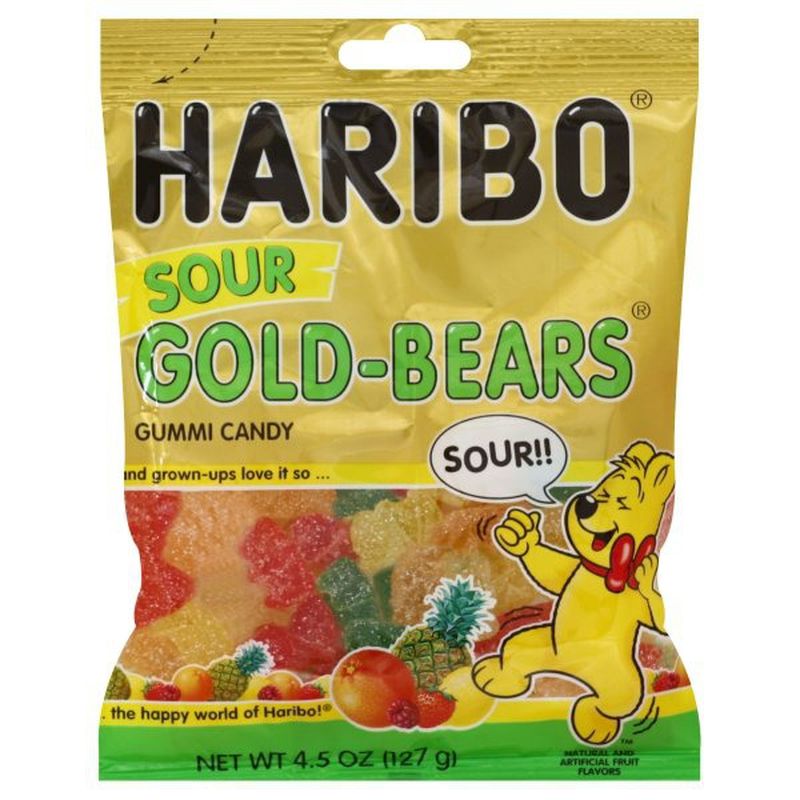 Haribo Goldbears Sour 4.5 oz