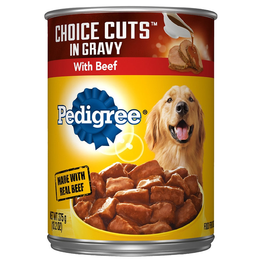 Pedigree Choice Cuts Gravy with Beef 13.2 oz