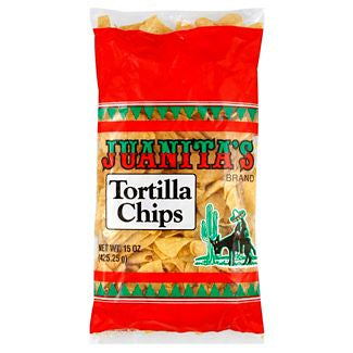 Juannitas's Tortilla Chips 15 oz