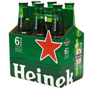 Heineken 6 -12 fl oz bottles