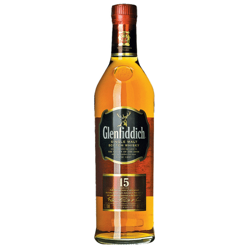 Glenfiddich Single Malt Scotch Whisky 750ml 15 year