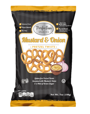 Mustard & Onion Pretzel Twists 7oz