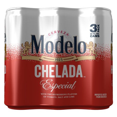 Modelo Chelada Especial 3-24 fl oz cans