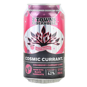 2 Towns Ciderhouse Cosmic Currant 6-12 fl oz can