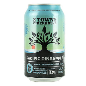 2 Towns Ciderhouse Pacific Pineapple 6-12 fl oz can