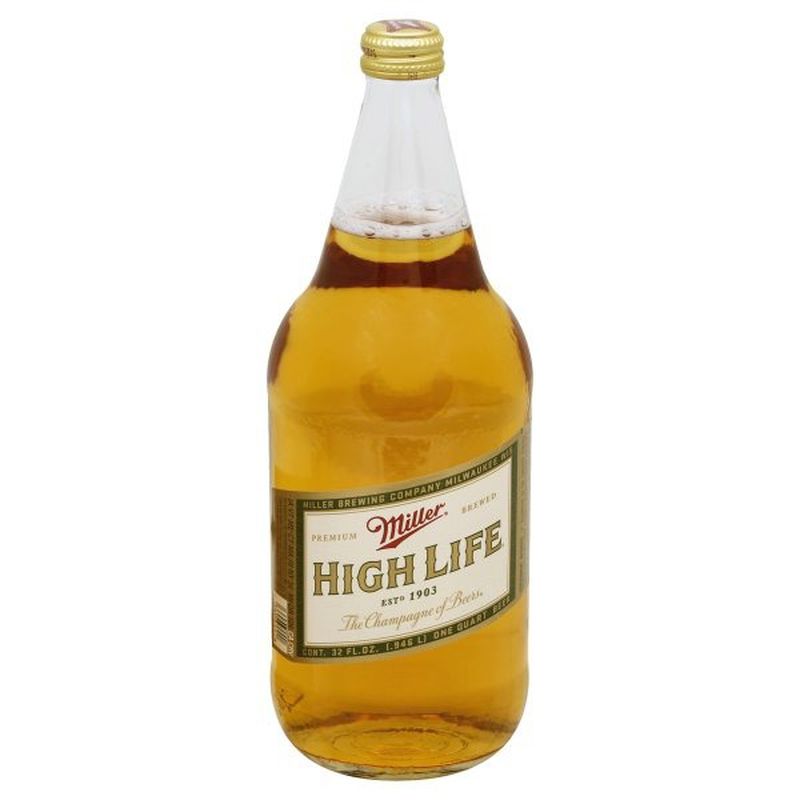 Miller High Life 32 fl oz bottle