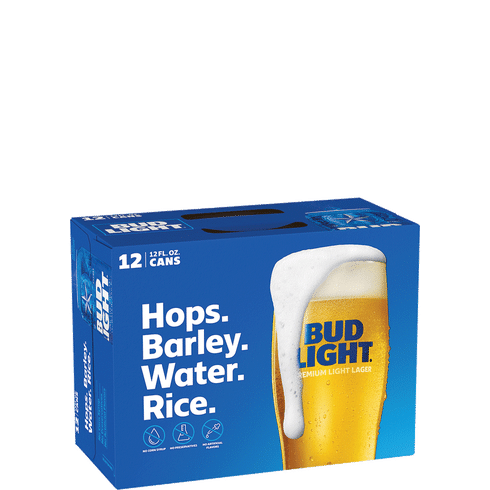 Bud Light 12-12 fl oz cans