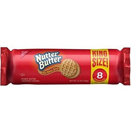 Nutter Butter King Size 8 Cookies