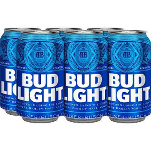 Bud Light 6-12 fl oz can