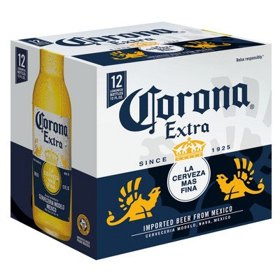 Corona Extra 12-12 fl oz  Longneck Bottles