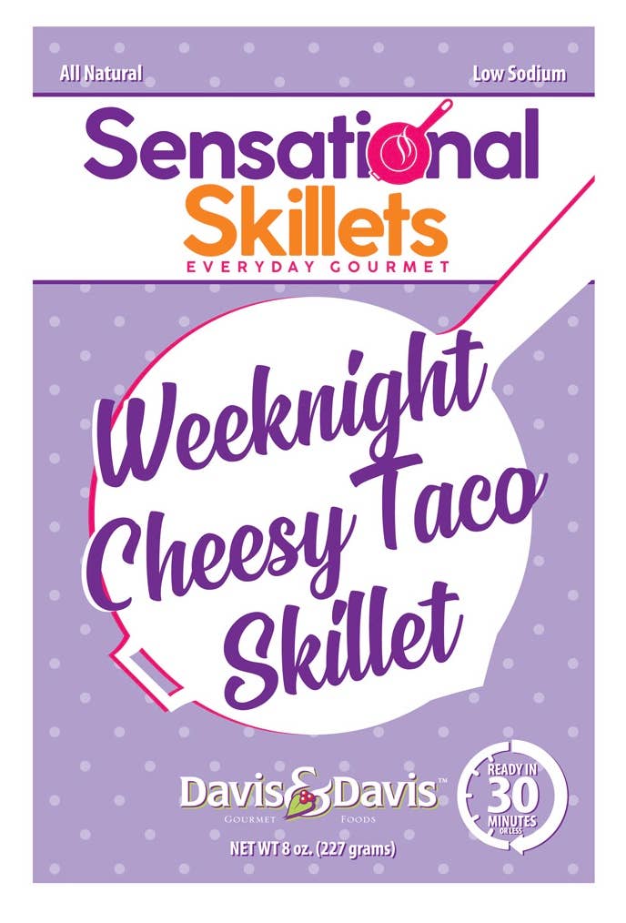 Weeknight Cheesy Taco Skillet