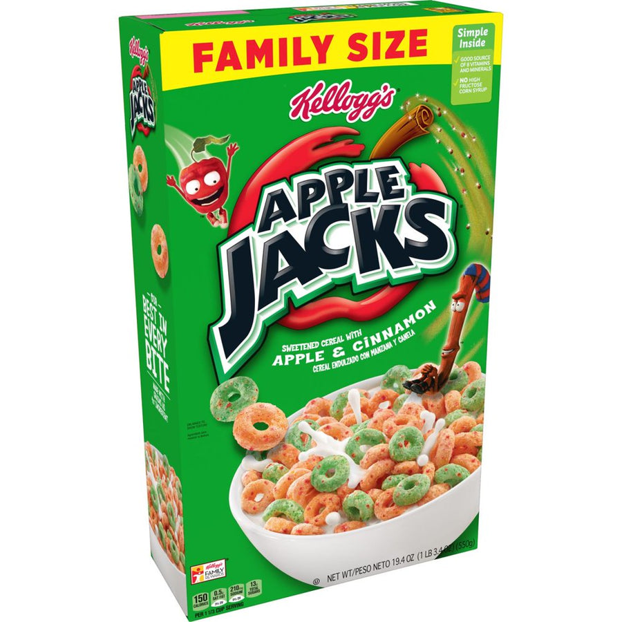Kellogg’s Apple Jacks Family Size 19.4oz