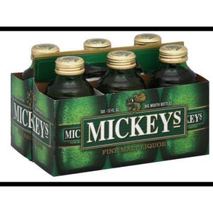 Mickey’s Fine Malt Liquor 6-12 fl oz bottles