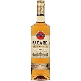 Bacardi Gold Rum  (40.0% ABV)