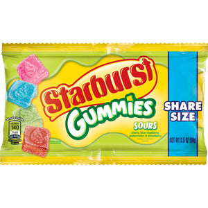 Starburst Gummies Sours share size 3.5 oz