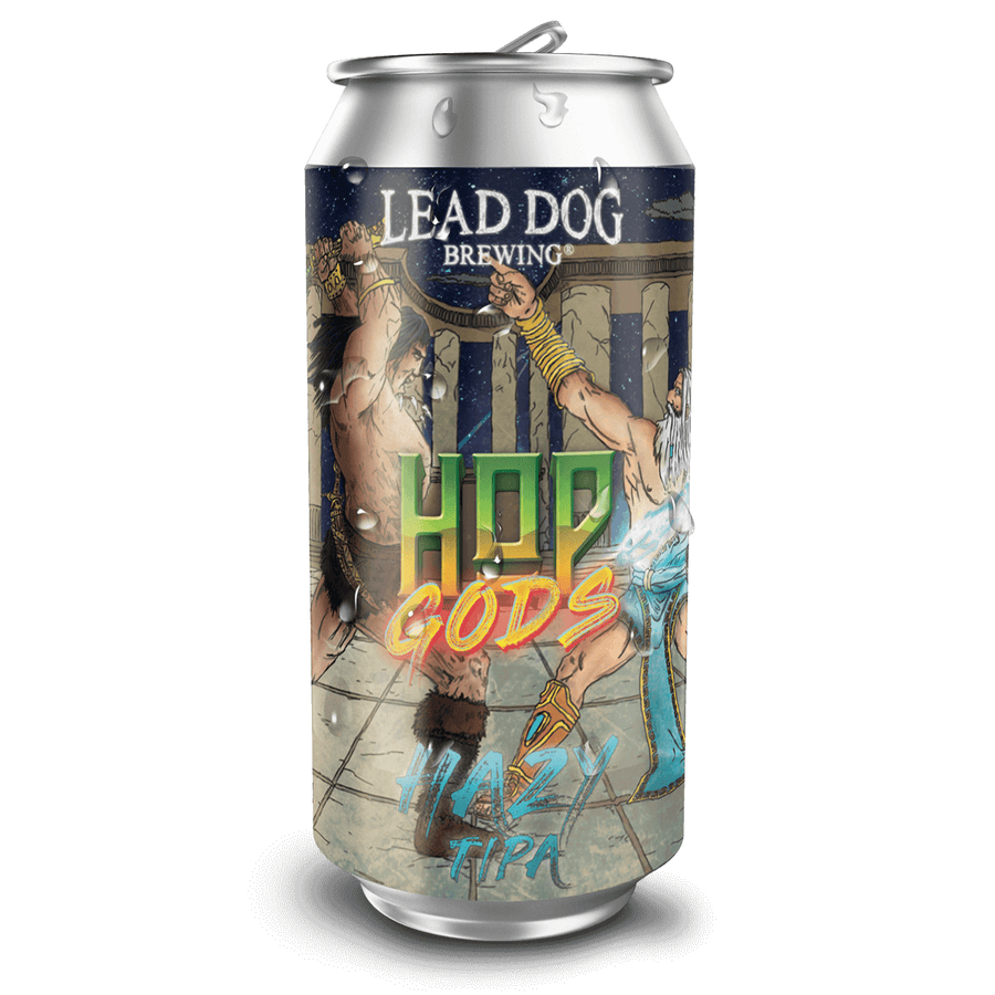 Lead Dog Brewing Hop Gods Hazy Triple IPA 16 fl oz