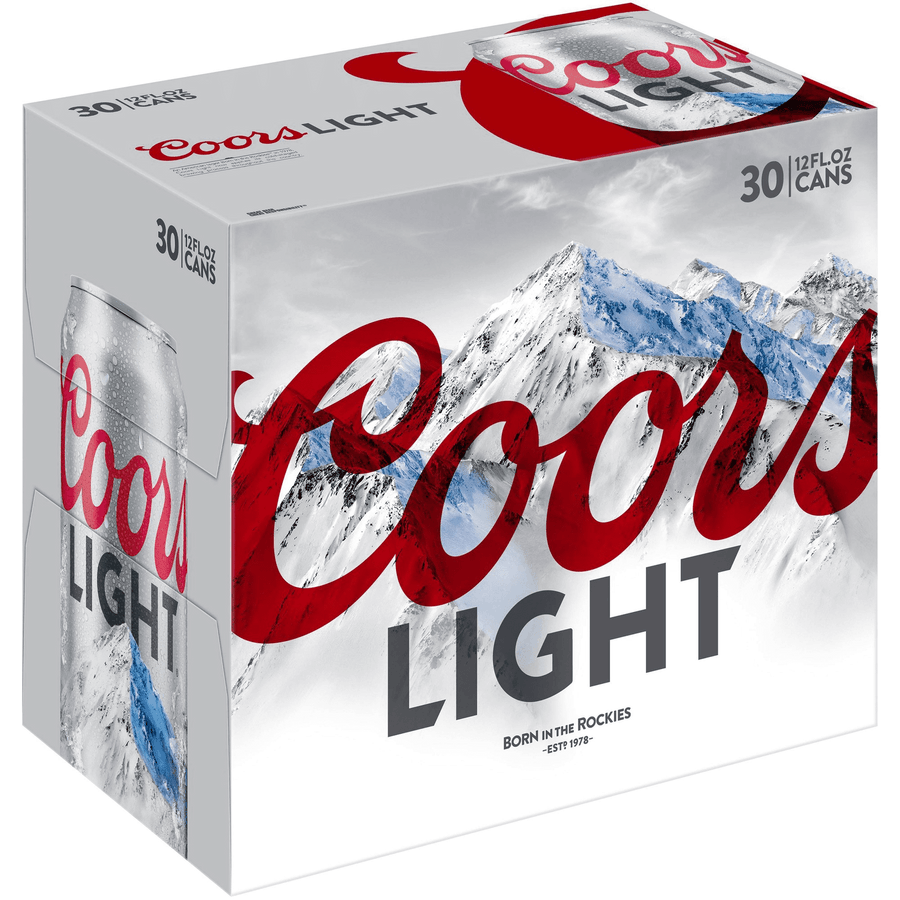 Coors Light 30-12 fl oz cans