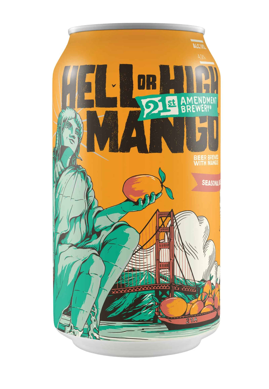 21st Amendment Brewery Hell or High Mango
