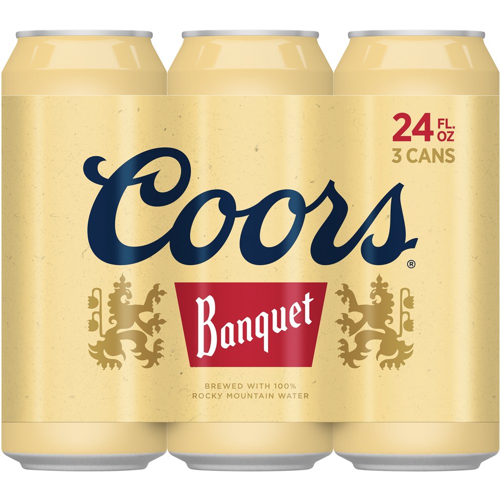 Coors Banquet 3-24 fl oz cans