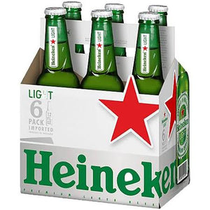 Heineken Light 6 -12 fl oz bottles