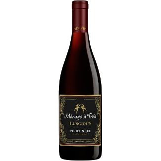 Ménage a Trois Luscious Pinot Noir 750ml