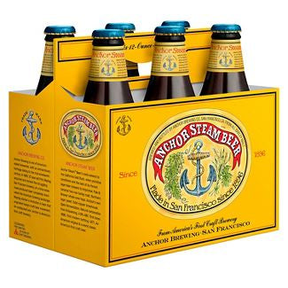 Anchor Stream Beer 6-12 fl oz bottles