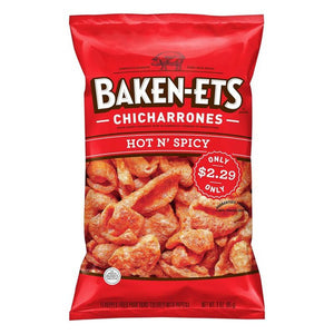 Baken-ets  Chicharrones Hot & Spicy 3 oz