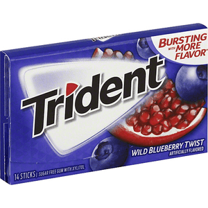 Trident Wild Blueberry Twist