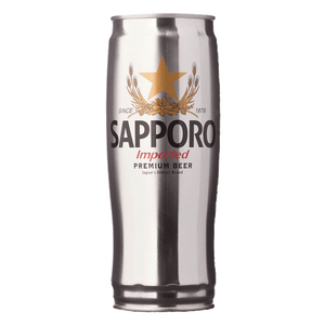 Sapporo Black 22 fl oz can