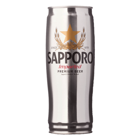 Sapporo Black 22 fl oz can