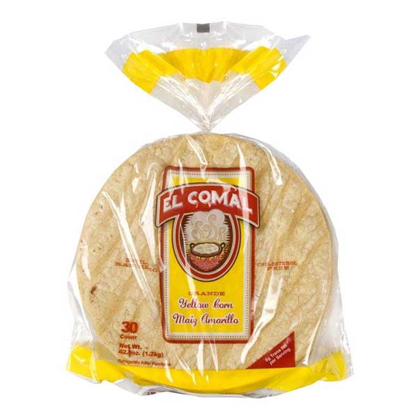 El Comal Corn Tortillas 30 Pack