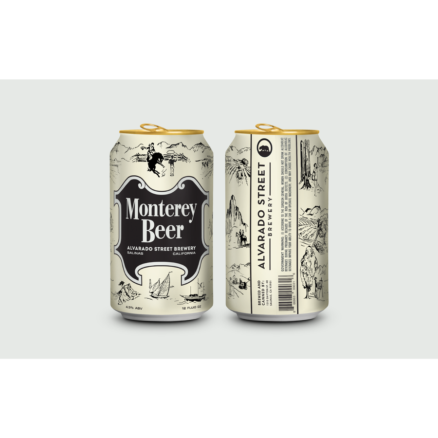 Monterey Beer Alvarado Street Beer 6-12 fl oz cans
