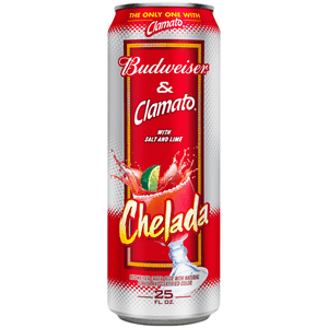 Budweiser & Clamato Chelada 25 fl oz