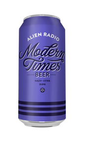 Modern Times Beer Alien Radio Hazy DIPA 16 fl oz can