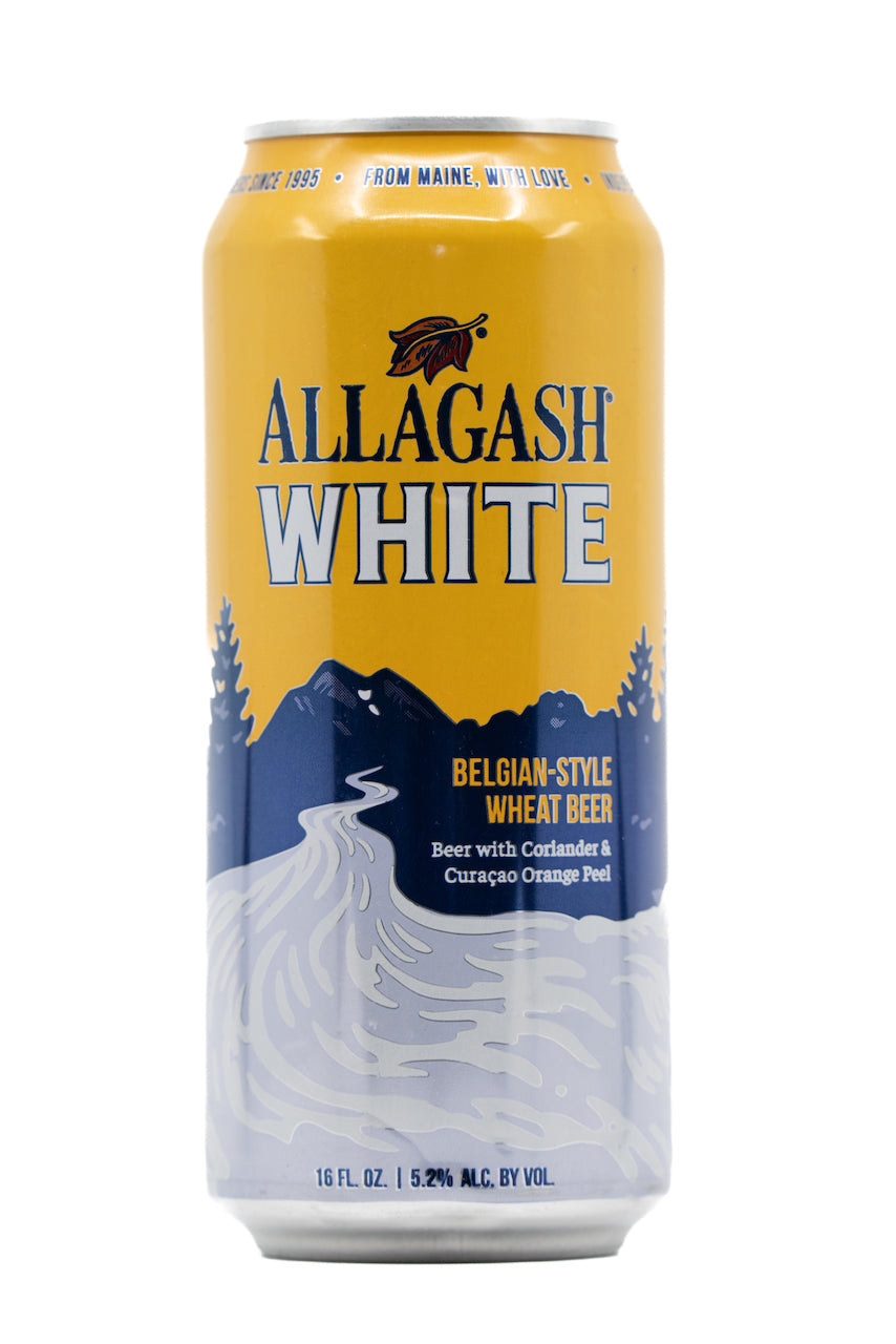 Allagash White Belgian Style Wheat Beer 16 fl oz   5.2% ABV