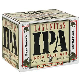Lagunitas IPA 12-12 fl oz bottles
