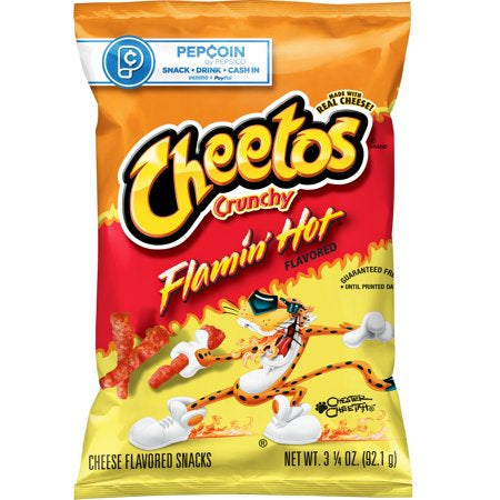 Cheetos Crunchy Flamin Hot 2.4 oz