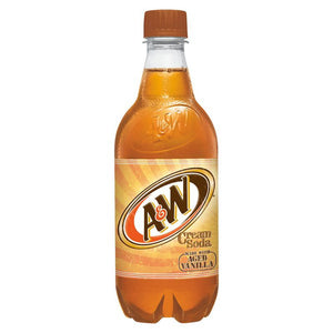 A & W Cream Soda 20 fl oz