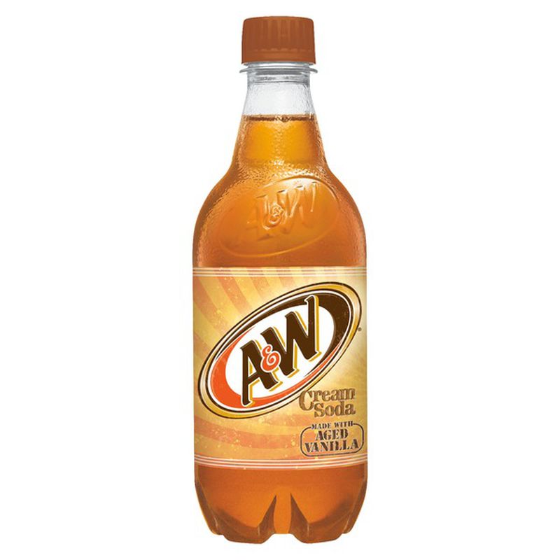 A & W Cream Soda 20 fl oz