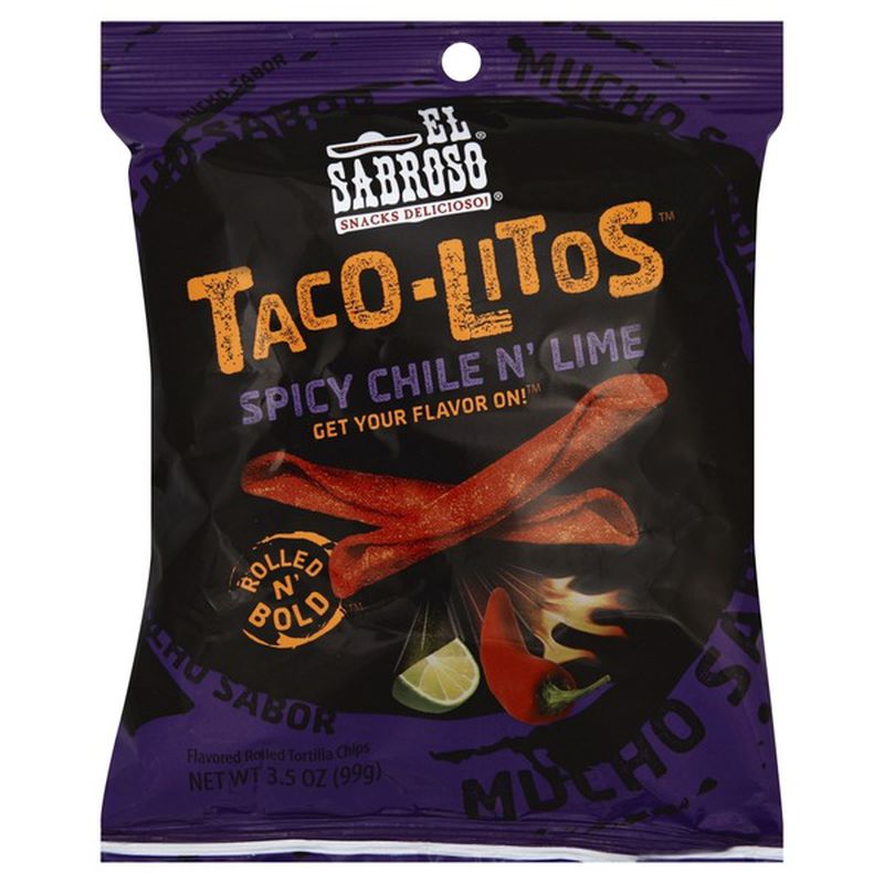 El Sabroso Taco-Linos Spicy Chile N Lime 3.5 oz
