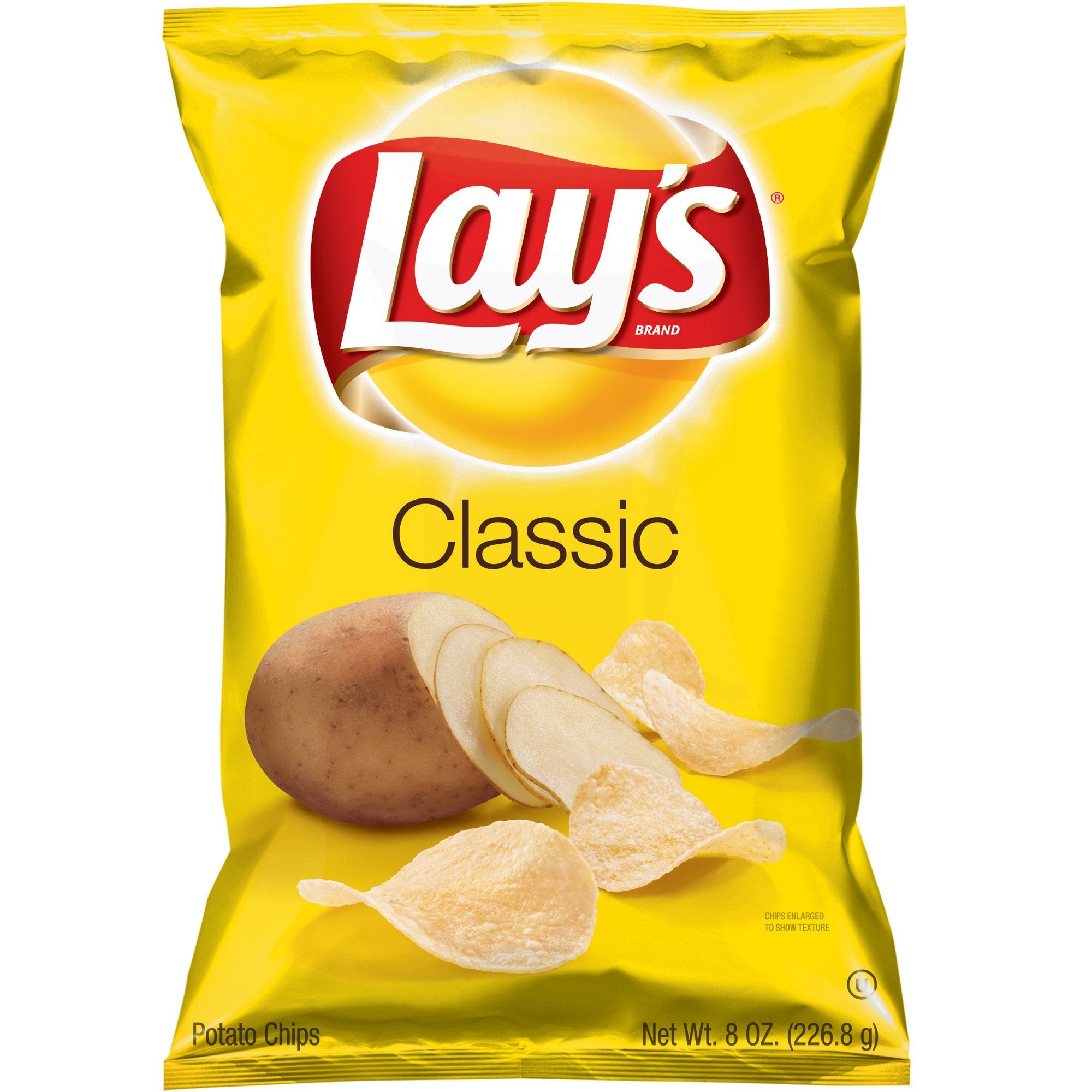 Lay's Classic Potato Chips, 8 oz