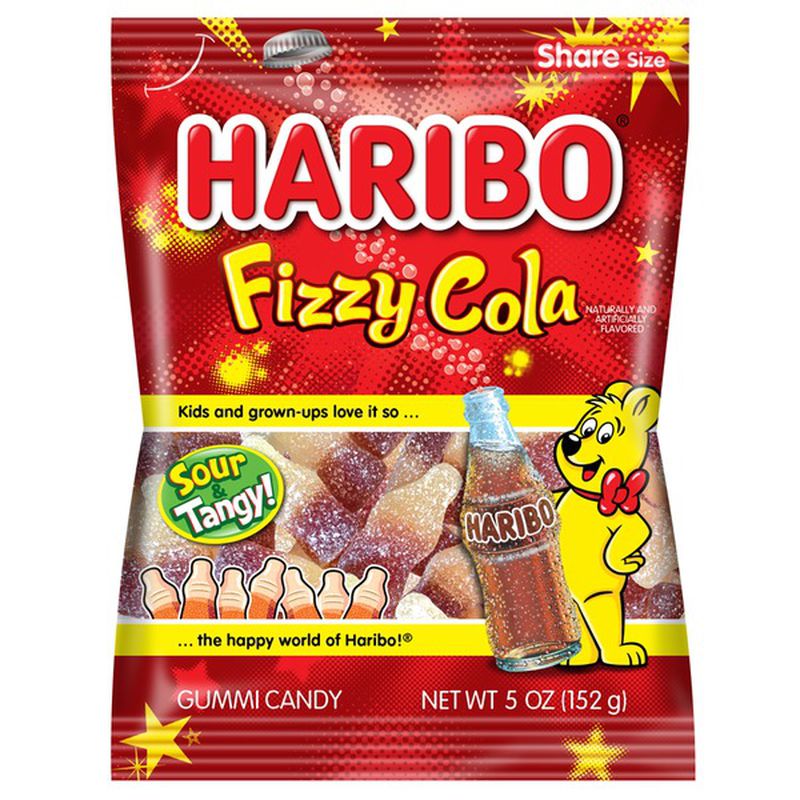 Haribo Fizzy Cola Share Size 5 oz