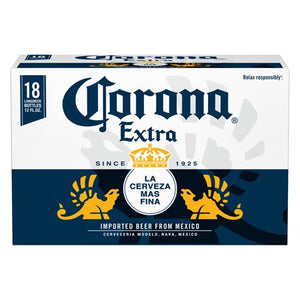 Corona Extra 18-12 fl oz bottle