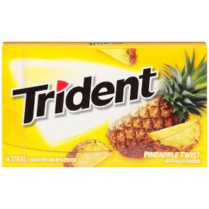 Trident Pineapple 14 Stick Pack
