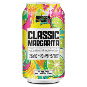 10 Barrell Brewing Company Classic Margarita 4-12 fl oz cans