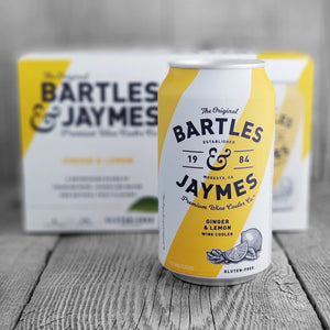 Bartles & James Ginger & Lemon 12 fl oz can