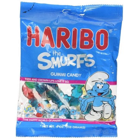 Haribo The  Smurfs Share Size 4 oz